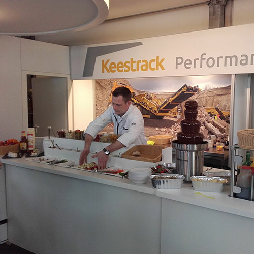 Sfeerbeeld professionele catering